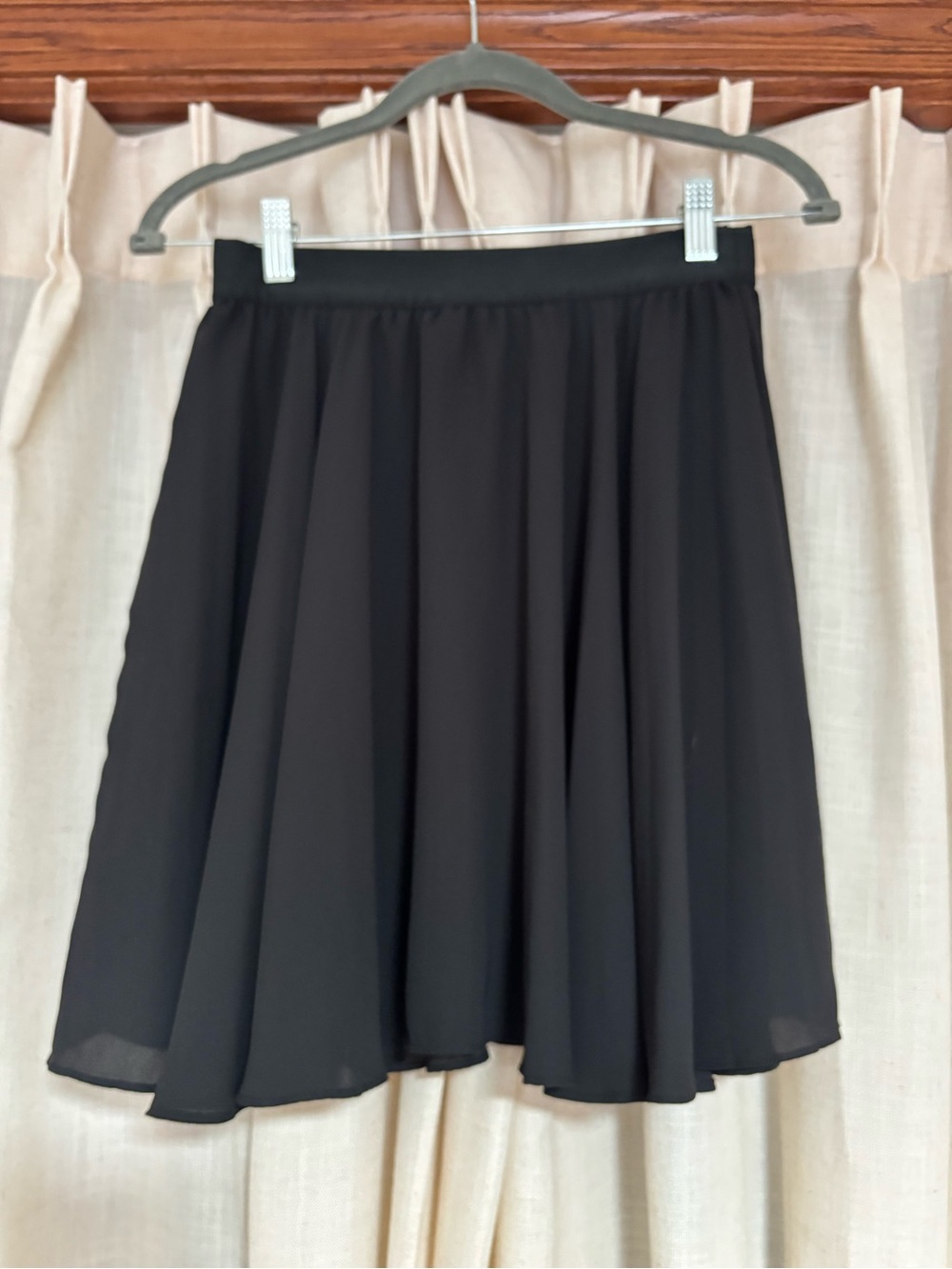 Aritzia Babaton Black Mini Skirt / vintage - Picture 2 of 3